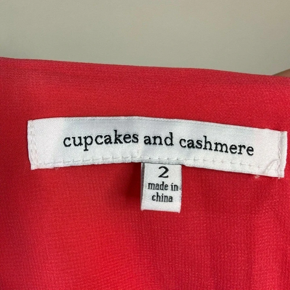 Cupcakes and Cashmere Morena Ruffle Wrap Dress - Picture 12 of 12